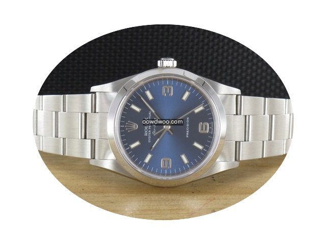 Rolex Air King 14000M from 2001, Box, Pa...