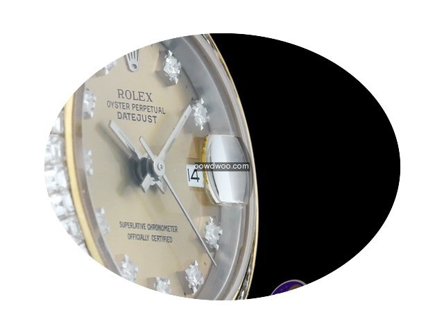 Rolex Oyster Perpetual Datejust Lady Tri...