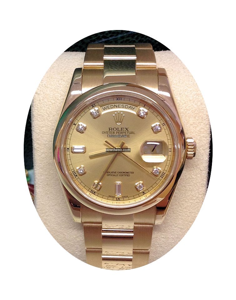 Rolex Day-Date 118208 - Box & Papers 200...