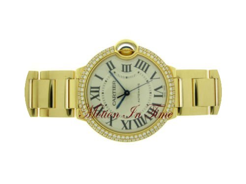Cartier BALLON BLEU MEDIUM SIZE YELLOW G...