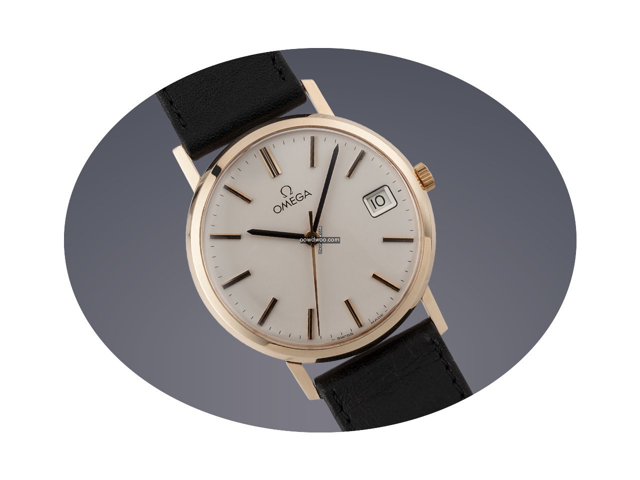 Omega 9ct yellow gold manual watch New O...