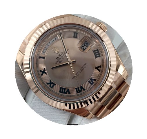 Rolex Day-Date II Champagne Dial 18kt Ro...