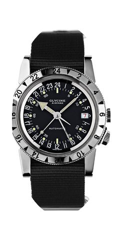 Glycine AIRMAN N1 GMT - 24 Hours - Vinta...