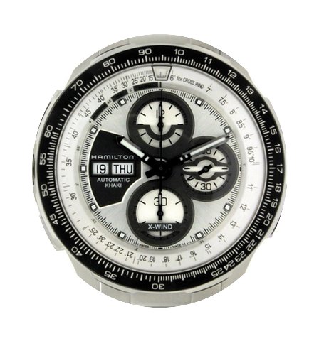 Hamilton Khaki X-wind H77726151 Steel, 4...