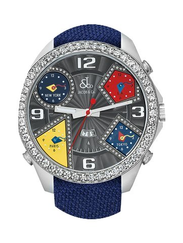 Jacob & Co. Five Time Zone...