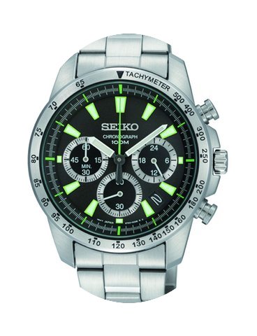 Seiko Herrenuhr Quartz Chronograph mit 2...