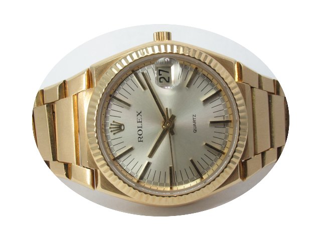 Rolex YELLOW GOLD 21 BETA QUARTZ TEXANO ...