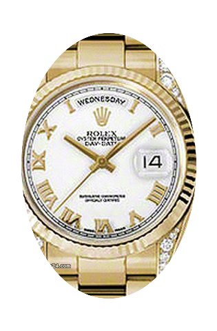 Rolex Day-Date 36 118338-WHTRFO White Ro...