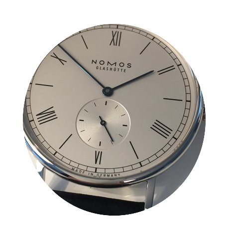 Nomos Ludwig Automat Sichtboden - Deutsc...