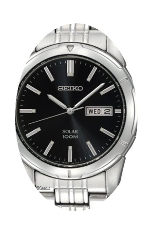 Seiko Solar SNE093P1 Sportliche Herrenuh...