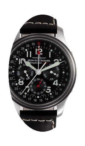 Zeno-Watch Basel NC Pilot GMT Full Calen...