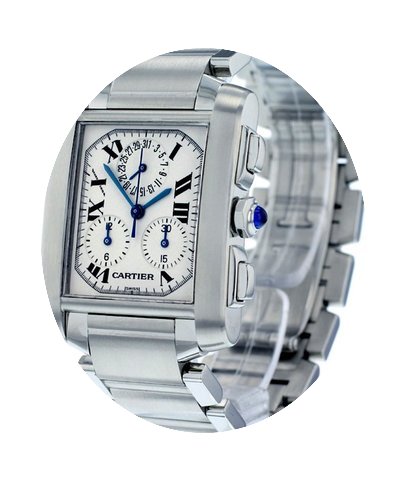 Cartier Tank Francaise Chronoflex...