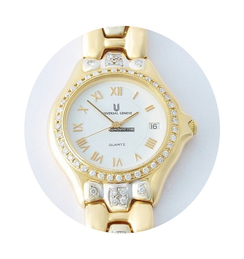 Universal Genève 750 Weißgold Gelbgold...