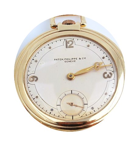 Patek Philippe 18K Gold Vintage Pocket W...