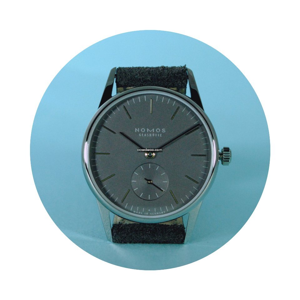 Nomos Glashütte Orion 33 1989 dunkel Sa...