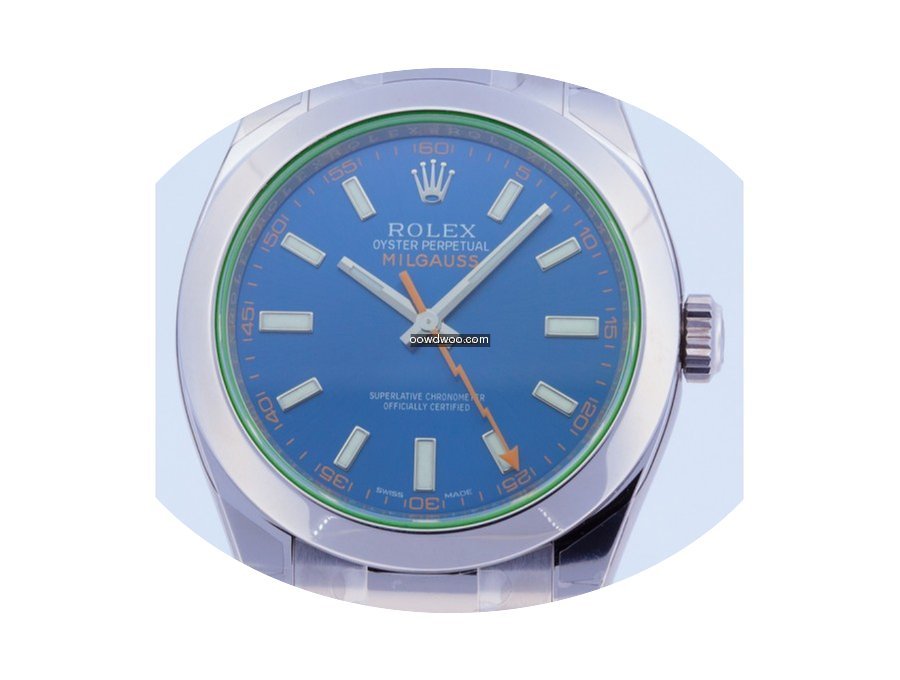 Rolex Milguass 116400GV Z-Blue Unworn...