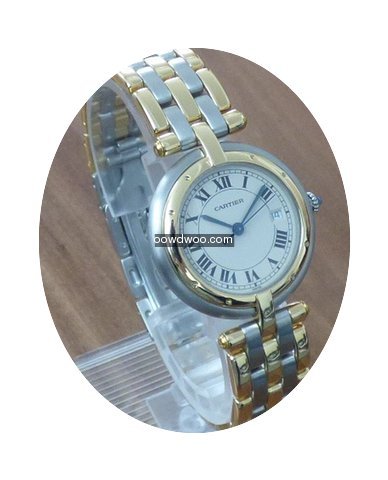Cartier Panthere VLC Stahl / 18k Gold re...