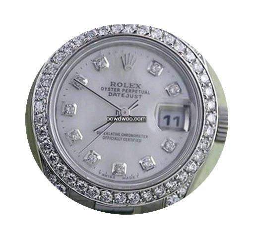 Rolex Ladies Datejust Stainless Steel Di...
