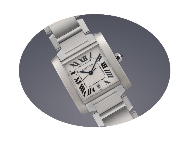 Cartier Tank Fracncaise steel automatic...