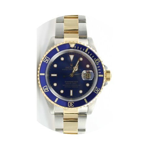 Rolex Submariner 16613 Steel & 18K G...