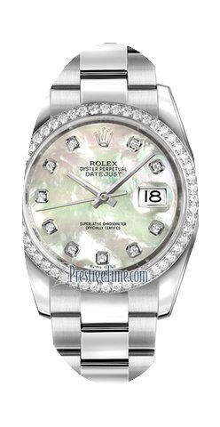 Rolex Datejust 36mm Stainless Steel Ladi...