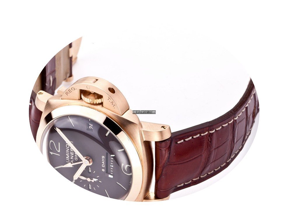 Panerai Luminor 1950 8 Days GMT Oro Rosa...