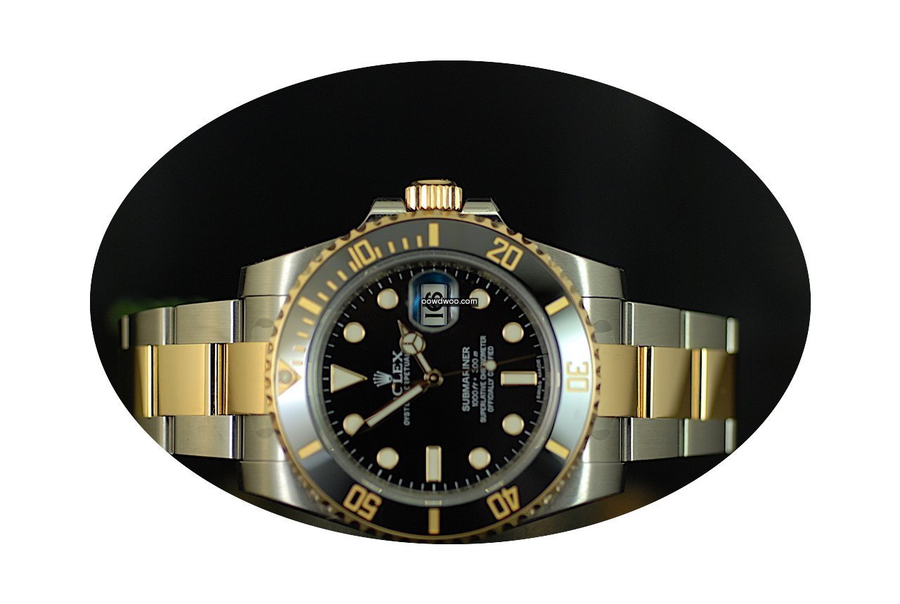 Rolex Submariner Acc-Oro 116613...
