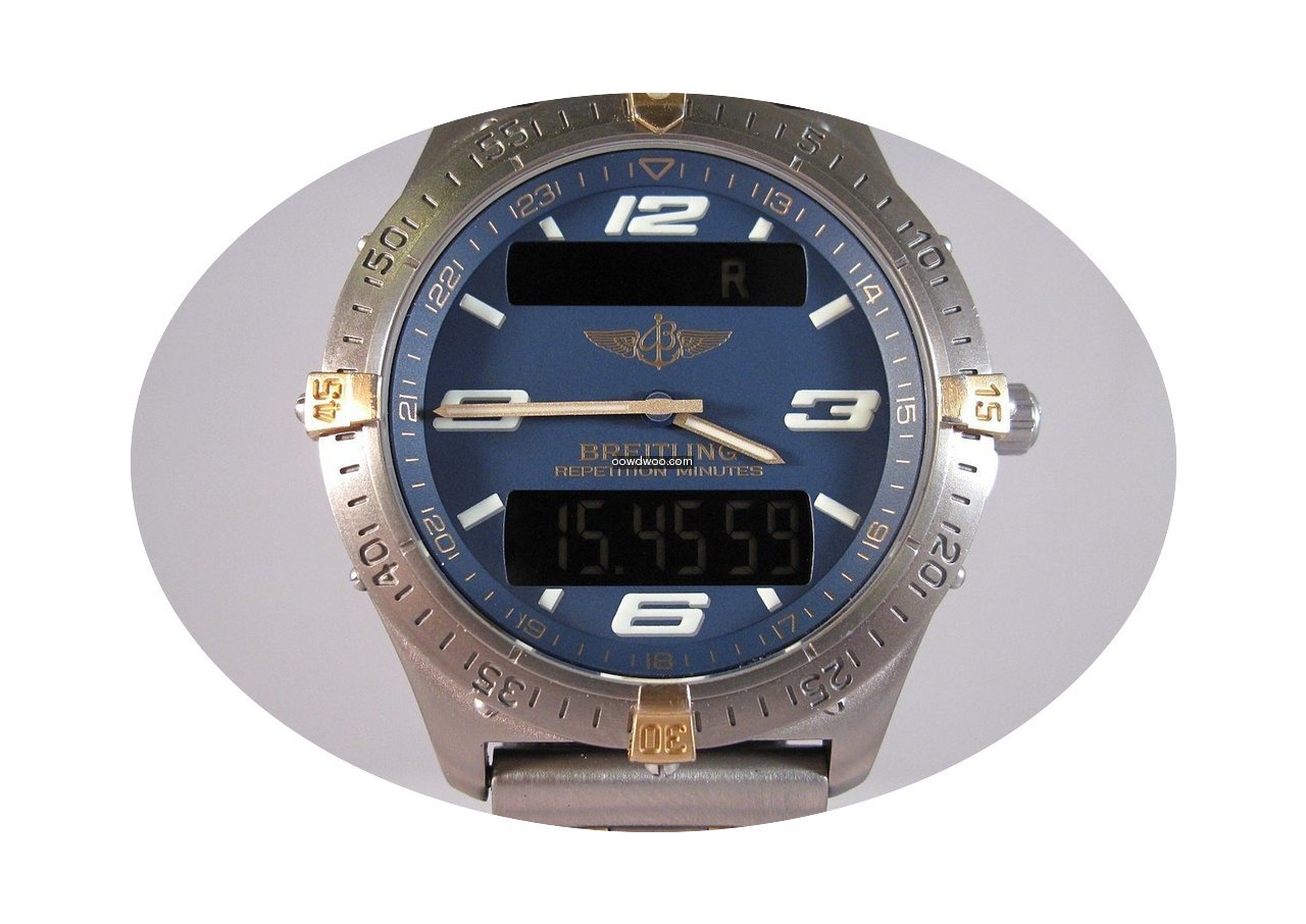 Breitling Aerospace Quartz Titanium / Go...