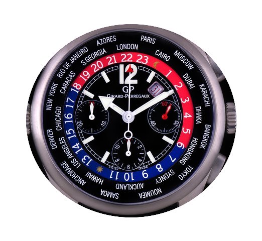 Girard Perregaux Titanium Black Dial Wor...