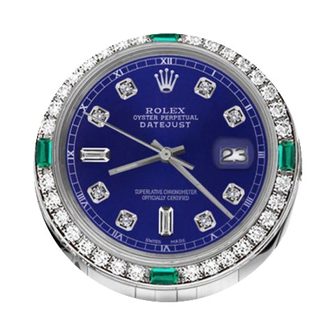 Rolex 36mm Datejust Bluecolor Dial With ...