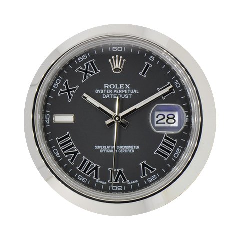 Rolex DateJust II Steel Watch with Black...
