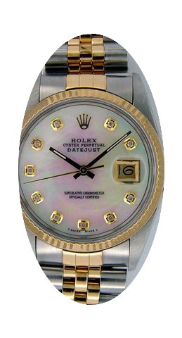 Rolex Mens Datejust 2-Tone Watch...