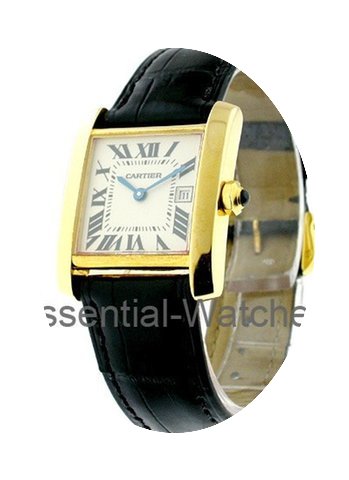 Cartier Tank Francaise Mid Size Yellow G...