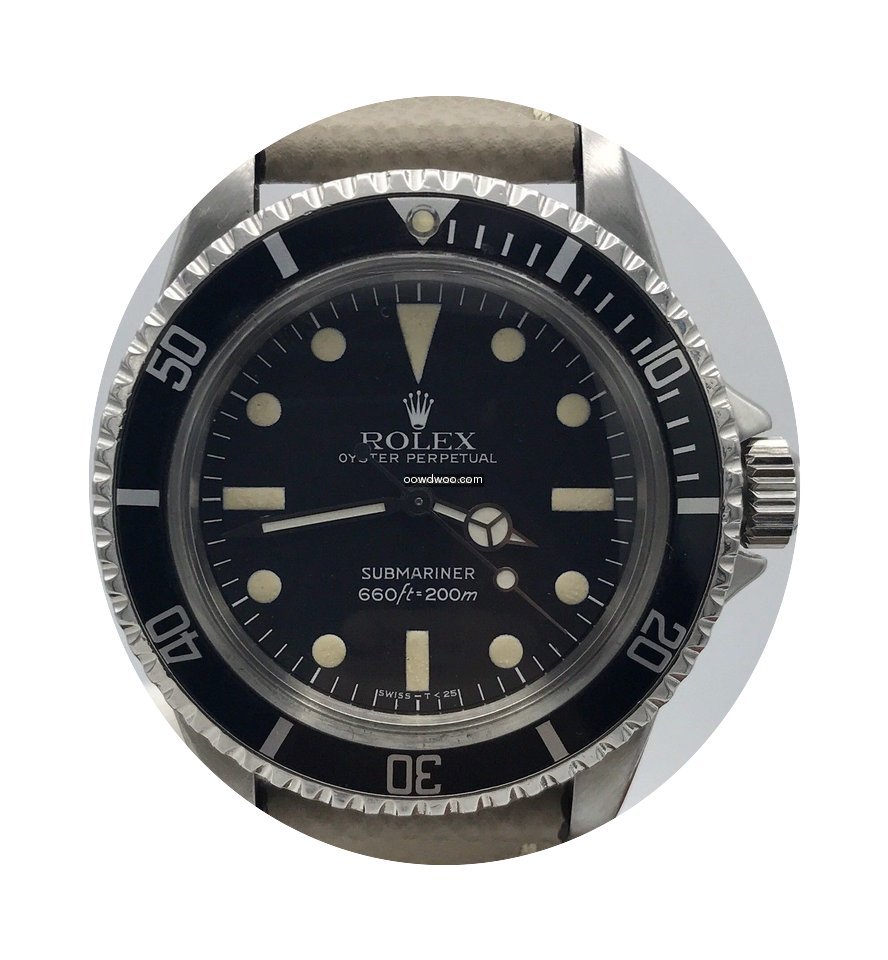 Rolex Submariner 5513 Pointed Crown Guar...