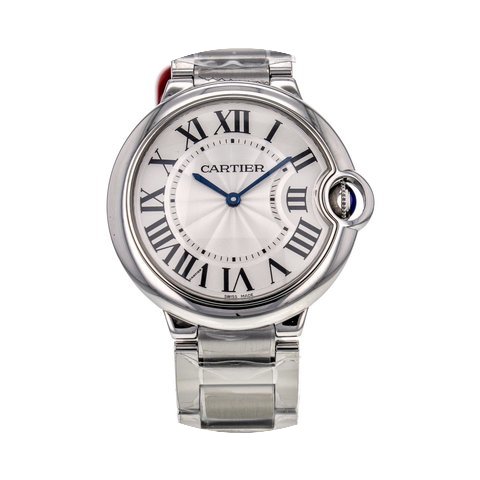 Cartier Ballon Bleu Stainless Steel Quar...