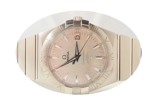 Omega Constellation Co-Axial Full Steel...