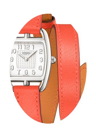 Hermès Cape Cod Tonneau Quartz Small PM...