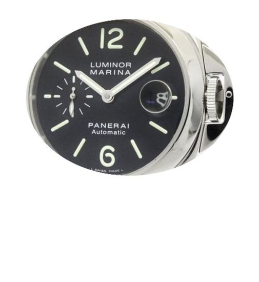 Panerai Polished Luminor Marina Steel Au...