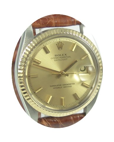 Rolex Oyster Perpetual Date Just Stahl-G...