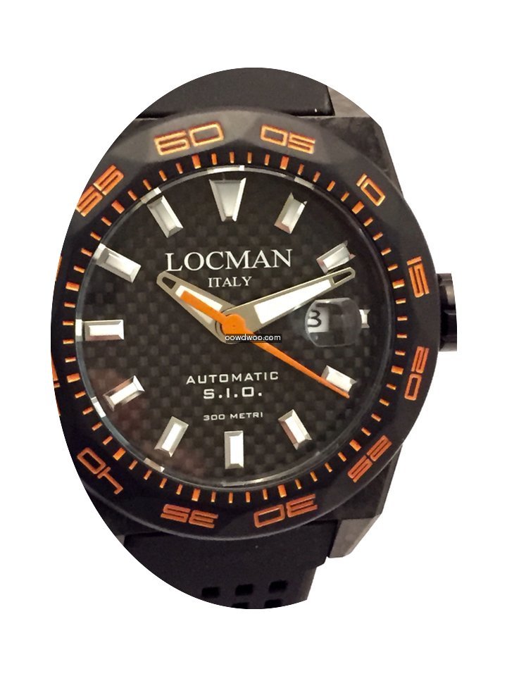Locman Stealth 300 Metri Carbon Case Aut...