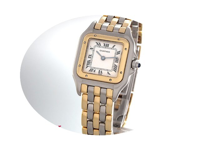 Cartier Panthére - Edelstahl-18K/750 Ge...