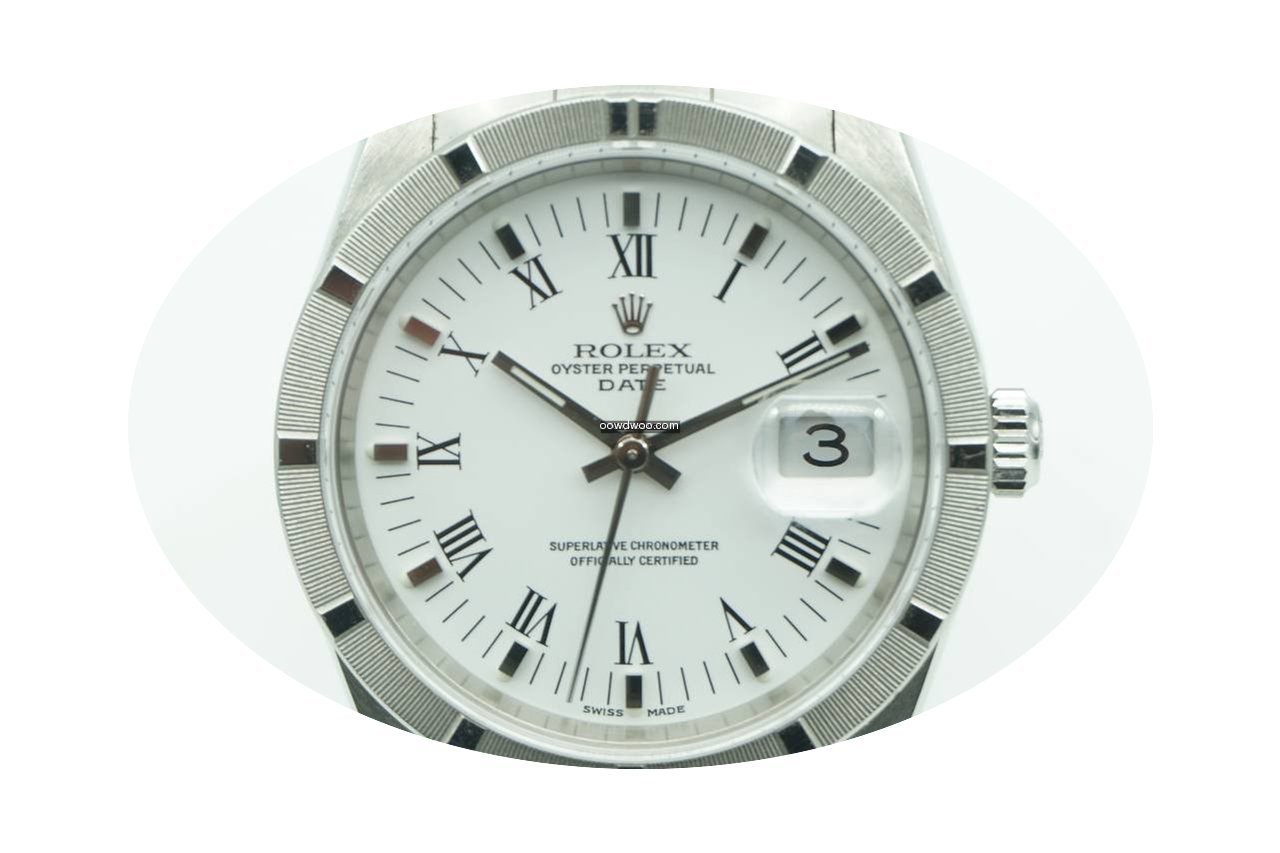 Rolex Oyster Perpetual Date 34 Stainless...