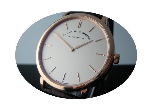 A. Lange & Söhne Saxonia Thin Rotgo...