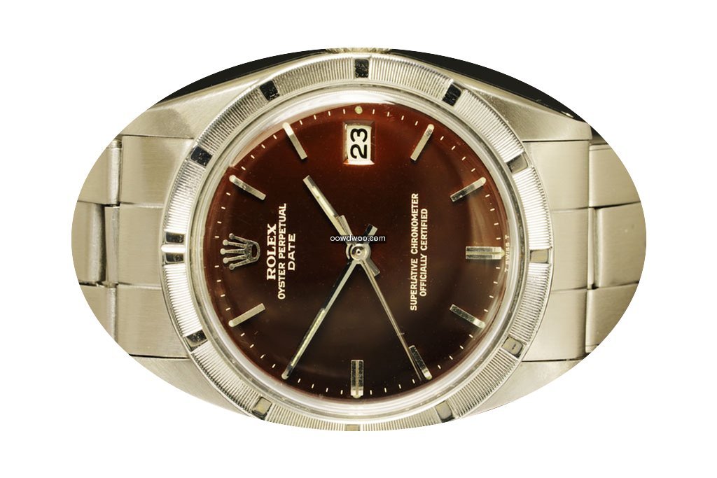Rolex Date ref. 1501 Tropical Gilt Dial...