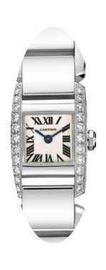 Cartier Tankissime Silver Dial 18K White...