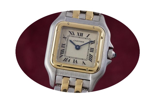 Cartier Lady Panthere Gold / Stahl Damen...