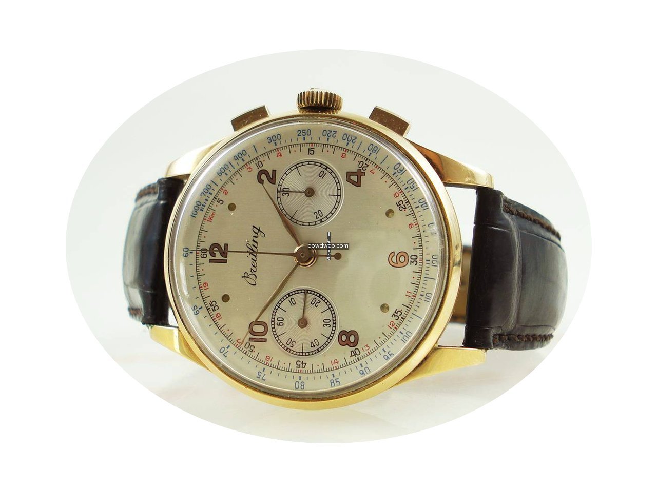 Breitling Chronograph Reference 1757 18k...