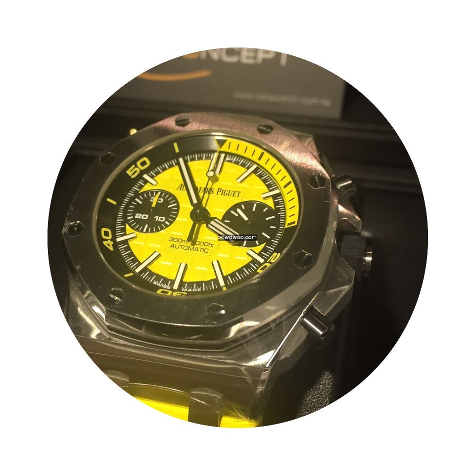 Audemars Piguet Yellow Diver Royal Oak O...