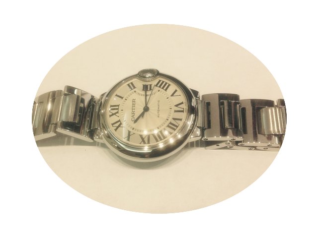 Cartier Ballon Bleu stainless steel ref....