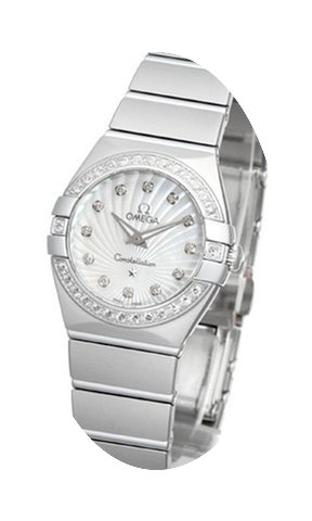 Omega Constellation Brushed Quarz Mini...